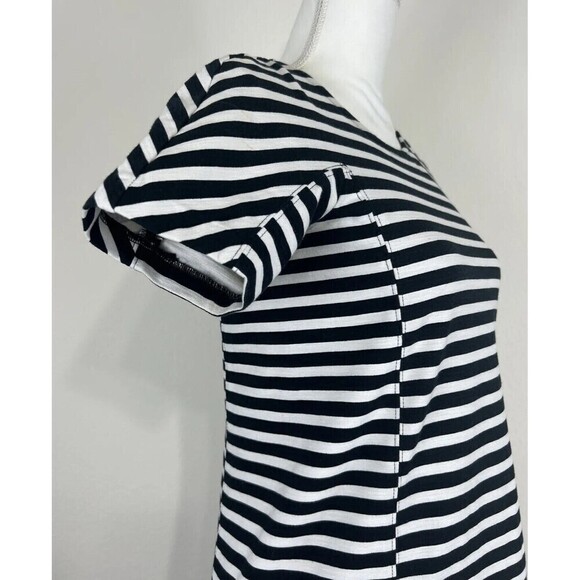 J. Crew Black & White Striped Mini Dress Size XXS (00) - Picture 10 of 12